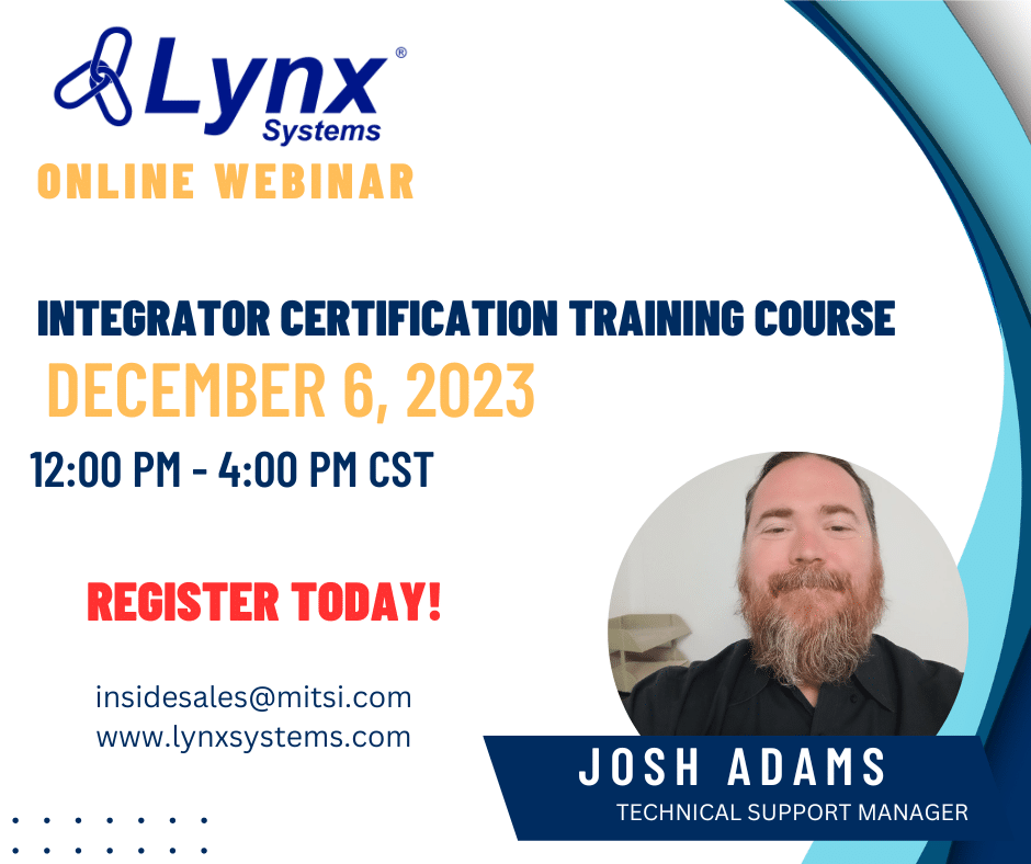 Webinar: Integrator Certification Training Course with Josh Adams: December 6
