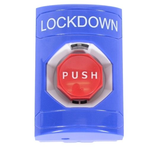 W﻿all Mounted Wireless Button  (No Cover)