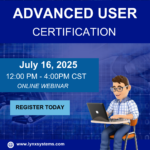 Advanced User Certification