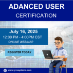 Advanced User Certification